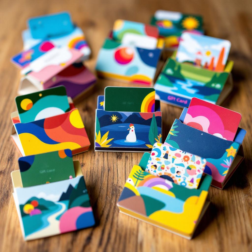 Custom plastic card holders